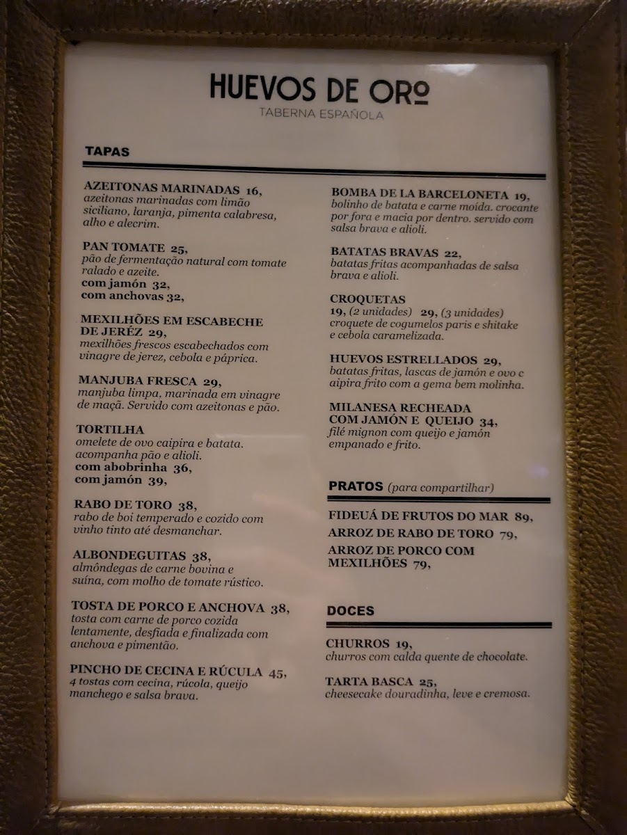 Menu Huevos De Oro-10
