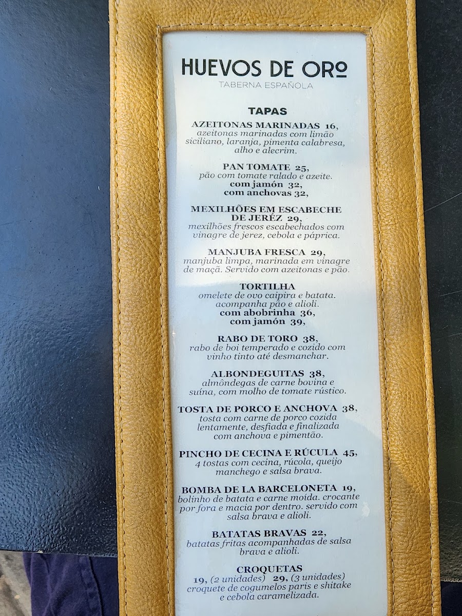 Menu Huevos De Oro-8
